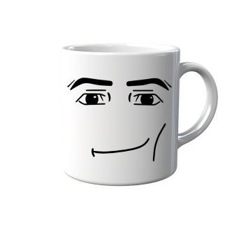 roblox face mug Kubek Man Face Roblox