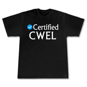 T-shirt Certified cwel